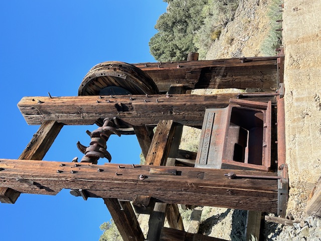 Historic mining equipment